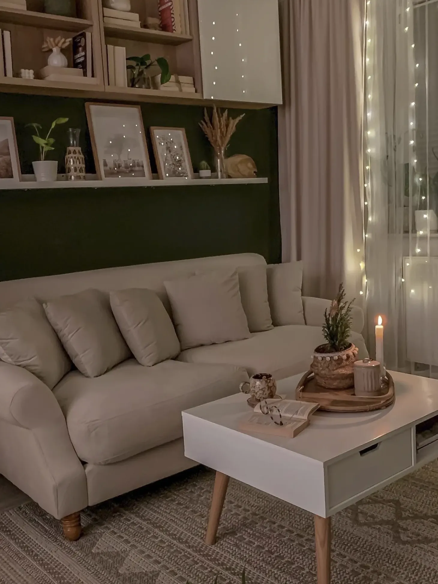 Discount Sofa dla 2 osób EIKE Złamana biel Sofy Tapicerowane|Sofy Dwuosobowe