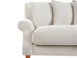 Discount Sofa dla 2 osób EIKE Złamana biel Sofy Tapicerowane|Sofy Dwuosobowe