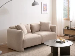 Best Sofa dla 3 osób EKENES Boucle Sofy Tapicerowane|Wszystkie Sofy