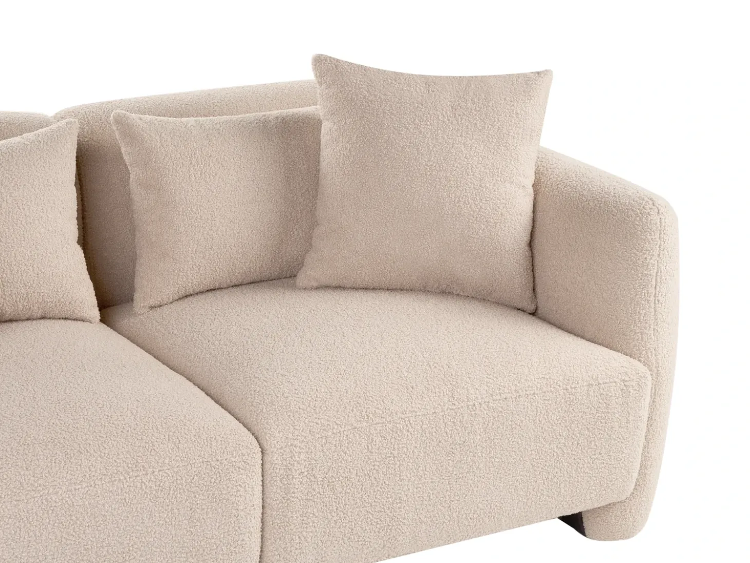 Best Sofa dla 3 osób EKENES Boucle Sofy Tapicerowane|Wszystkie Sofy