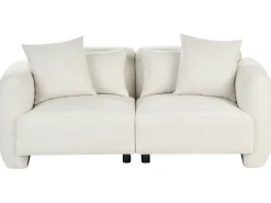 Discount Sofa dla 3 osób EKENES Złamana biel Sofy Tapicerowane|Wszystkie Sofy