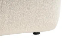 Online Sofa dla 2 osób ELVA Boucle Złamana biel Sofy Tapicerowane|Sofy Dwuosobowe