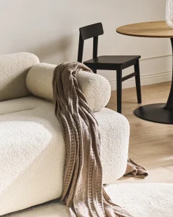 Online Sofa dla 2 osób ELVA Boucle Złamana biel Sofy Tapicerowane|Sofy Dwuosobowe