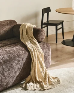 Best Sofa dla 2 osób ELVA Szenil Ciemnobrązowy Sofy Tapicerowane|Sofy Dwuosobowe