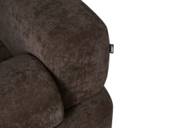 Best Sofa dla 2 osób ELVA Szenil Ciemnobrązowy Sofy Tapicerowane|Sofy Dwuosobowe