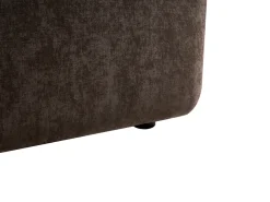 Best Sofa dla 2 osób ELVA Szenil Ciemnobrązowy Sofy Tapicerowane|Sofy Dwuosobowe