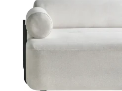 Discount Sofa dla 2 osób ELVA Złamana biel Sofy Tapicerowane|Sofy Dwuosobowe