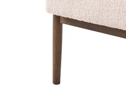 Hot Sofa dla 2 osób ESRUM Boucle Ciemny brąz/ beżowy Sofy Tapicerowane|Sofy Dwuosobowe