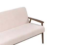Hot Sofa dla 2 osób ESRUM Boucle Ciemny brąz/ beżowy Sofy Tapicerowane|Sofy Dwuosobowe