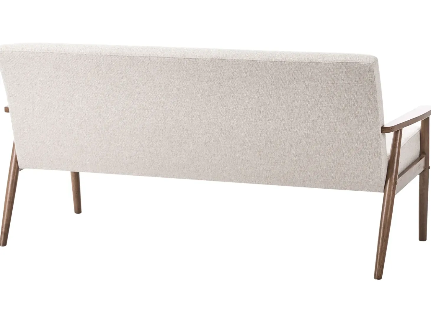 Outlet Sofa dla 3 osób ESRUM Ciemny brąz/ beżowy Sofy Tapicerowane|Kolekcje Sof