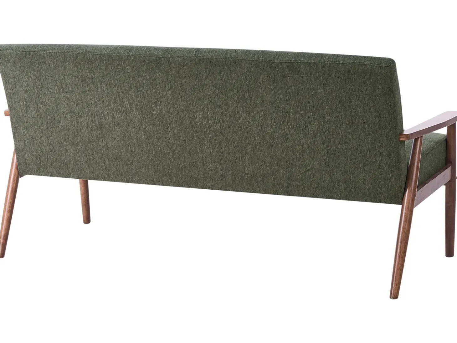 Discount Sofa dla 3 osób ESRUM Ciemny brąz/ zielony Sofy Tapicerowane|Kolekcje Sof