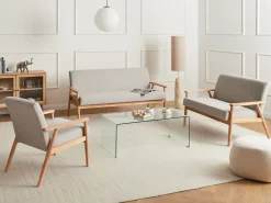 Best Sofa dla 3 osób ESRUM Jasny brąz/ szary Sofy Tapicerowane|Kolekcje Sof