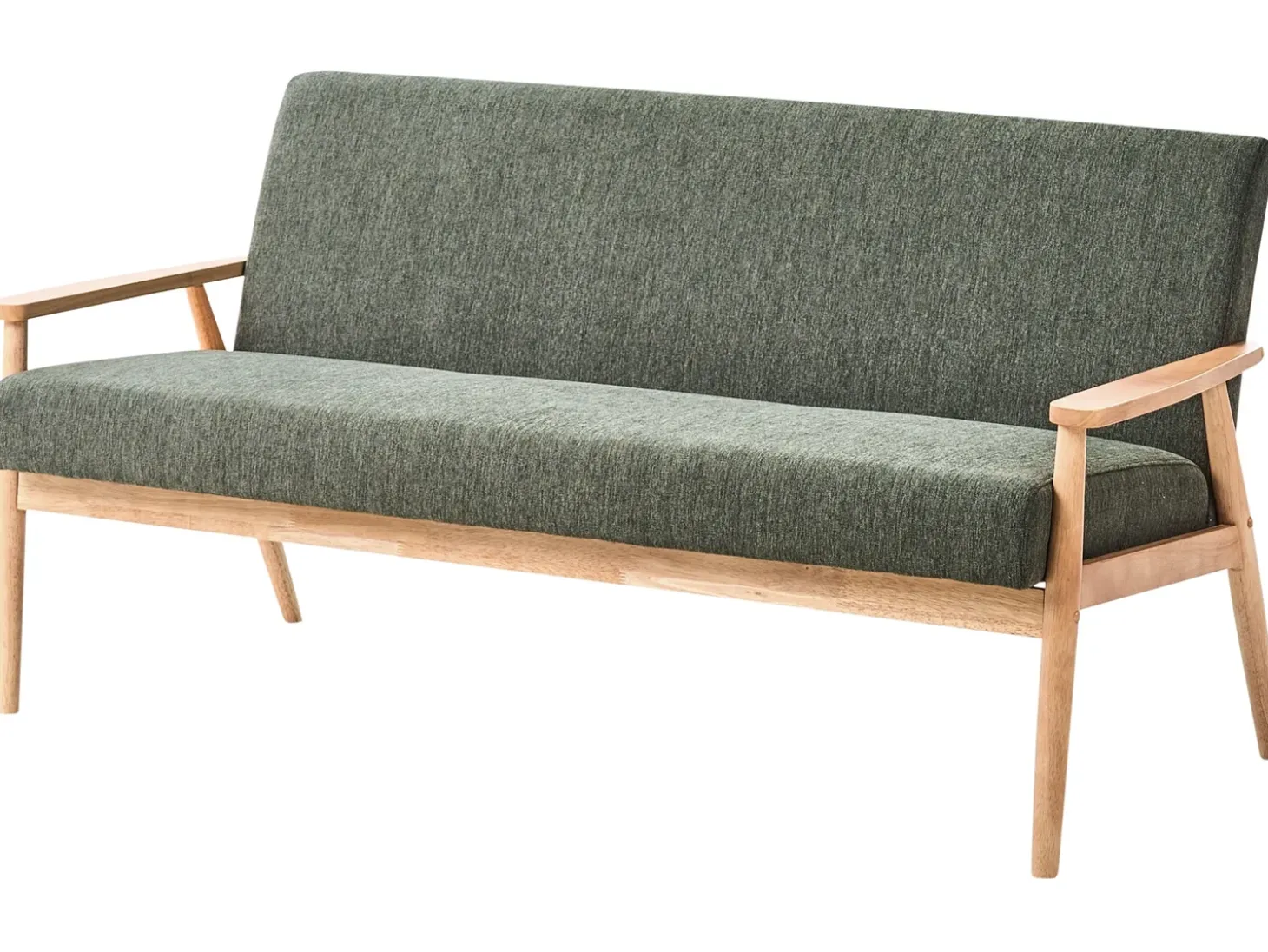 Best Sofa dla 3 osób ESRUM Jasny brąz/ zielony Sofy Tapicerowane|Kolekcje Sof