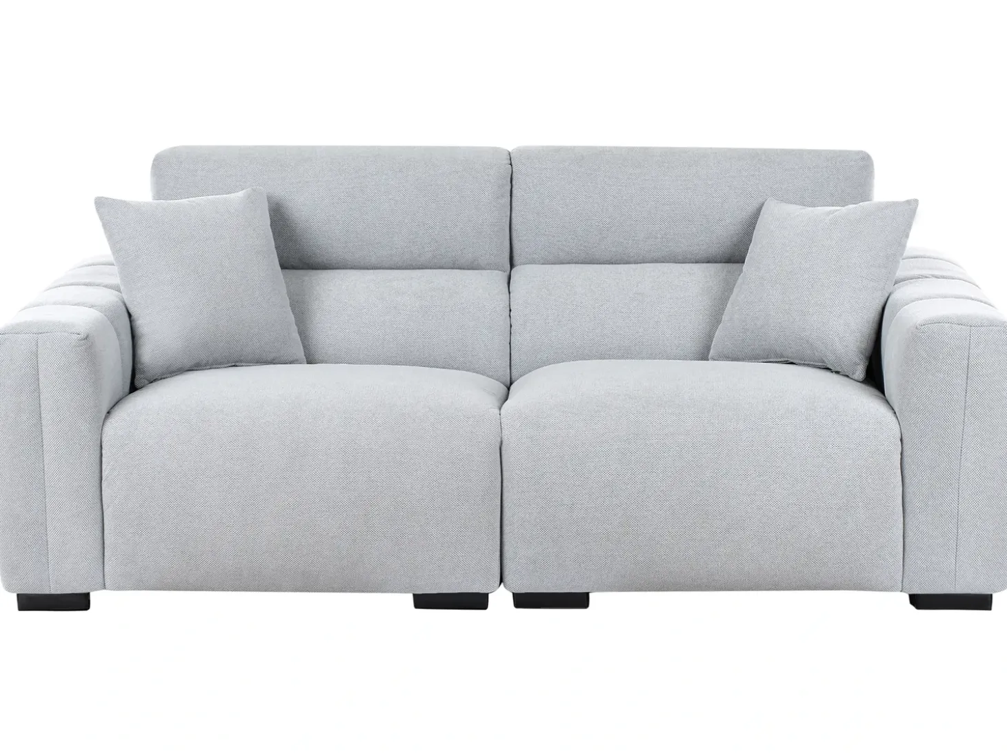 Best Sofa dla 3 osób FAUSKAN Błękitny Sofy Tapicerowane|Wszystkie Sofy