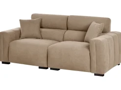 Clearance Sofa dla 3 osób FAUSKAN Jasno Sofy Tapicerowane|Wszystkie Sofy