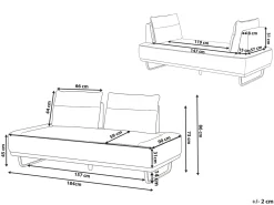 Online Sofa dla 3 osób FAXEN Sofy Tapicerowane|Wszystkie Sofy