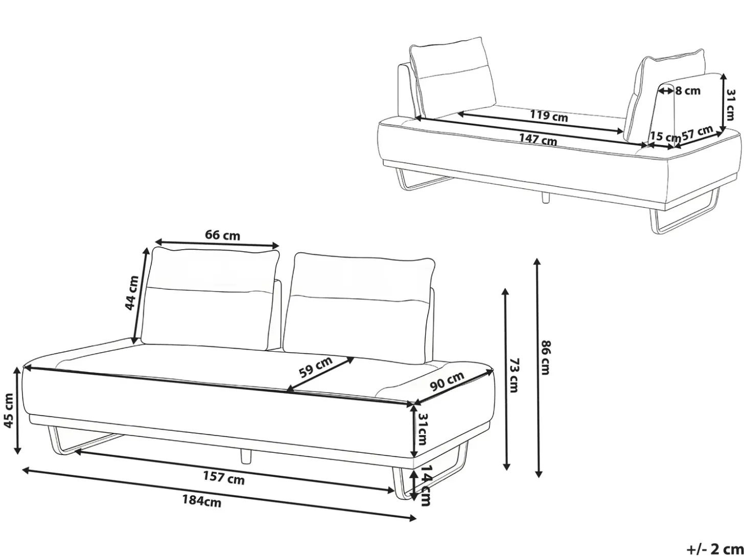Online Sofa dla 3 osób FAXEN Sofy Tapicerowane|Wszystkie Sofy