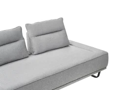 Best Sofa dla 3 osób FAXEN Szary Sofy Tapicerowane|Wszystkie Sofy