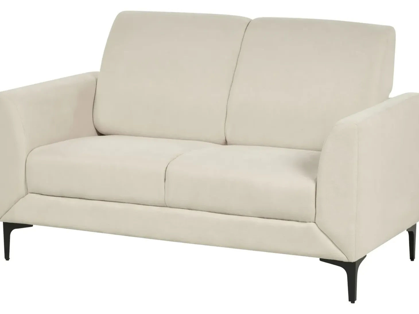 New Sofa dla 2 osób FENES Beżowy Sofy Tapicerowane|Sofy Dwuosobowe