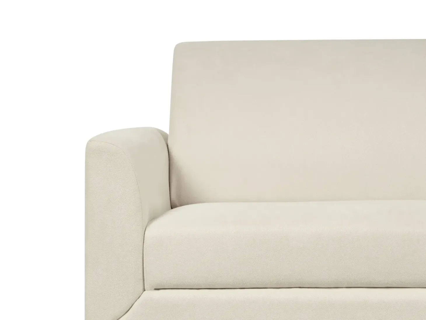 New Sofa dla 2 osób FENES Beżowy Sofy Tapicerowane|Sofy Dwuosobowe