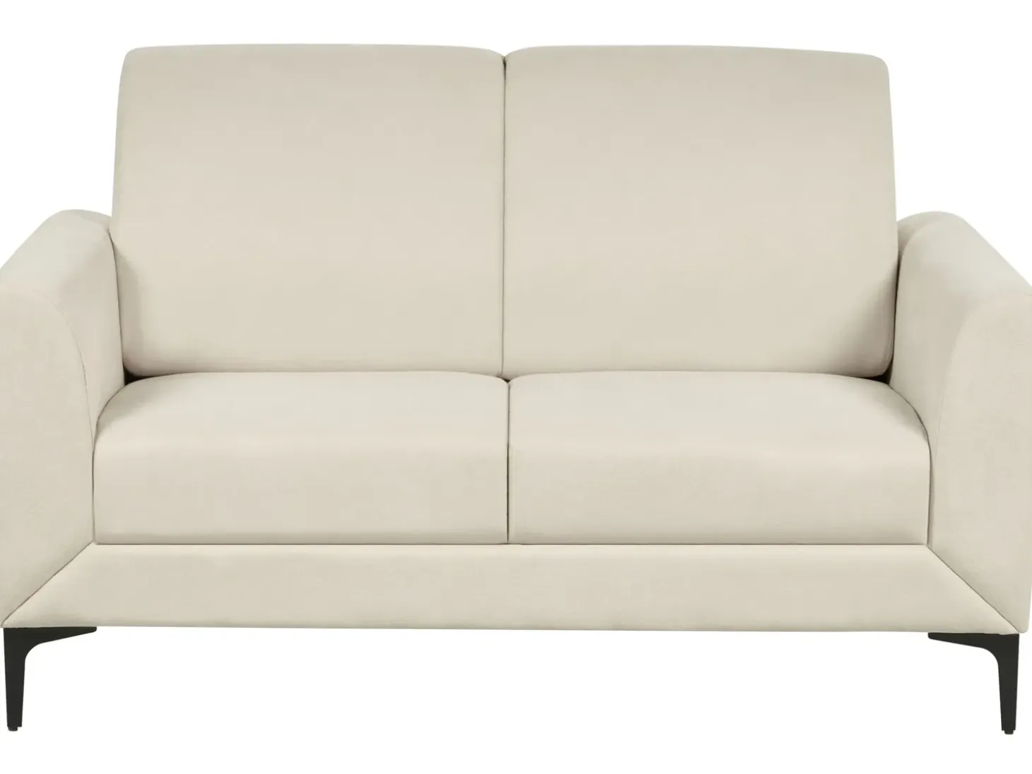 New Sofa dla 2 osób FENES Beżowy Sofy Tapicerowane|Sofy Dwuosobowe