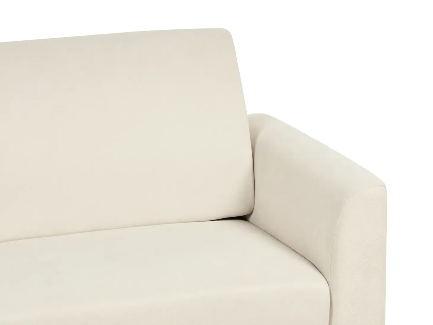 New Sofa dla 2 osób FENES Beżowy Sofy Tapicerowane|Sofy Dwuosobowe