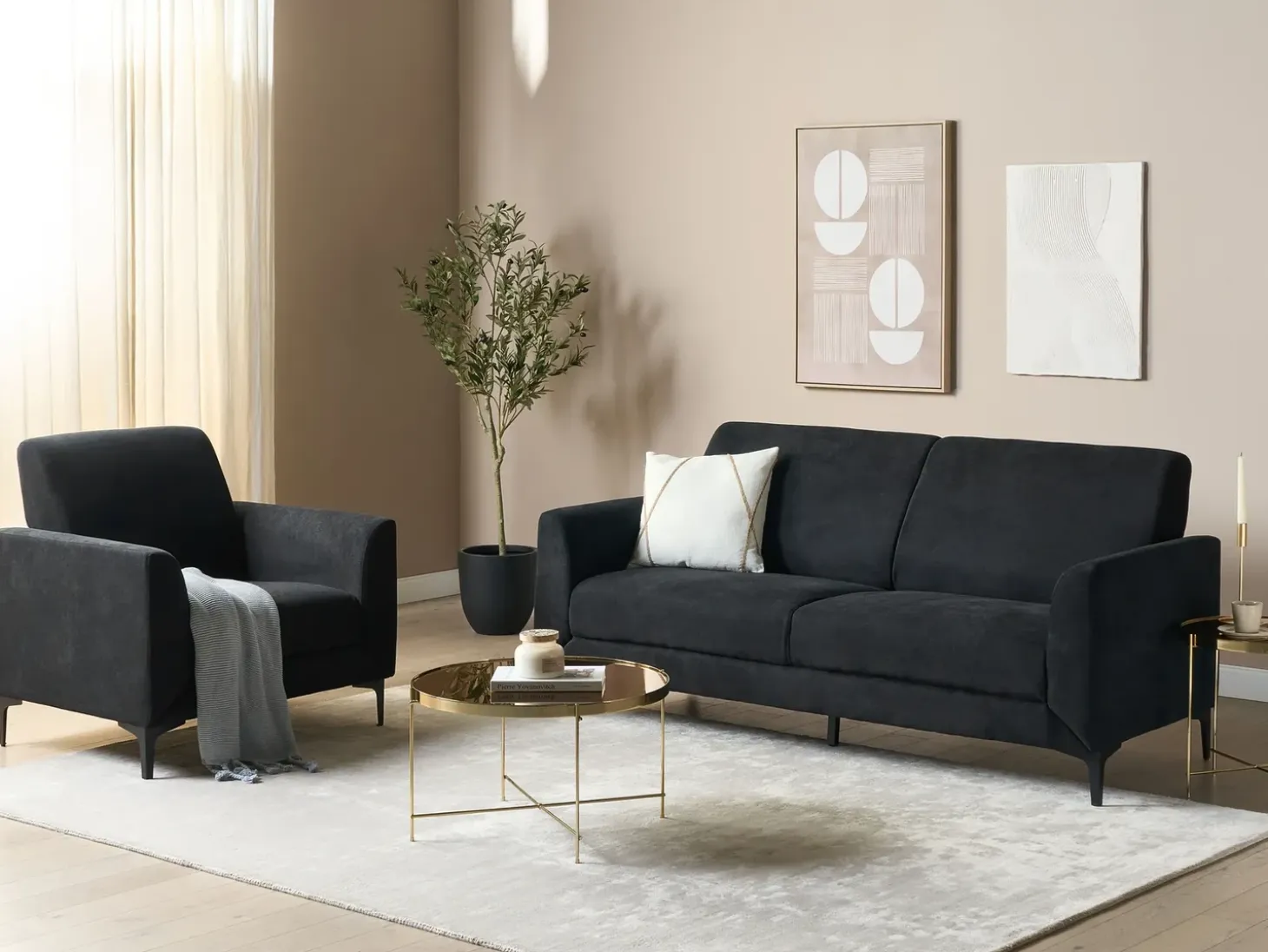 Hot Sofa dla 3 osób FENES Sofy Tapicerowane|Kolekcje Sof