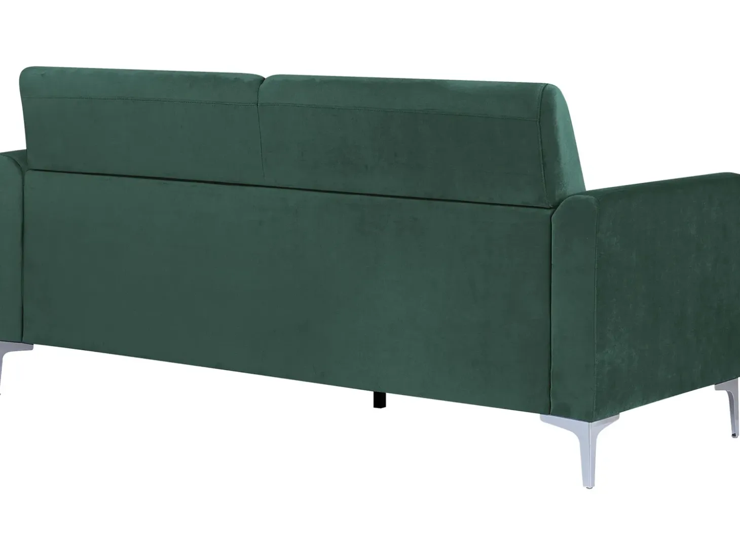 Outlet Sofa dla 3 osób FENES Welur Ciemnozielony Sofy Tapicerowane|Kolekcje Sof