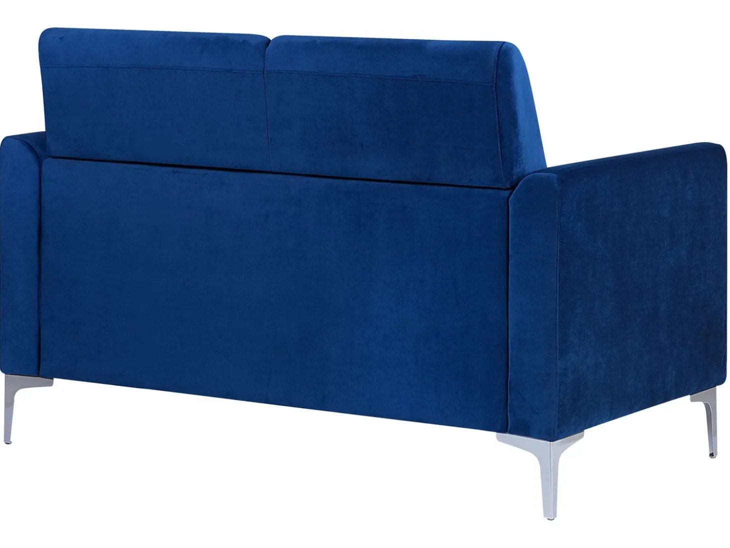 Sale Sofa dla 2 osób FENES Welur Granatowy Sofy Tapicerowane|Sofy Dwuosobowe