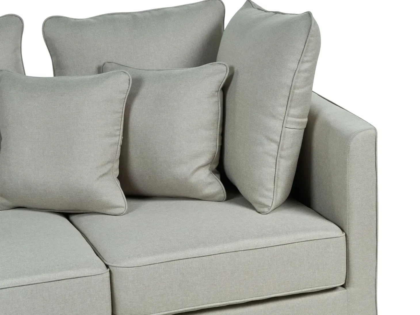 Discount Sofa dla 3 osób FENSTAD Jasnoszary Sofy Tapicerowane|Wszystkie Sofy