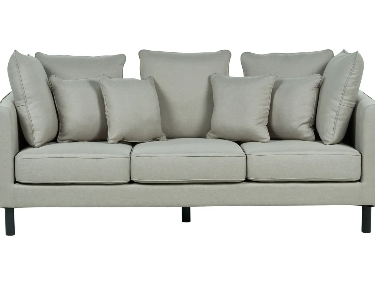 Discount Sofa dla 3 osób FENSTAD Jasnoszary Sofy Tapicerowane|Wszystkie Sofy