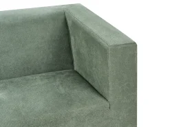 Hot Sofa dla 3 osób FLORO Szenil Jasnozielony Sofy Tapicerowane|Wszystkie Sofy