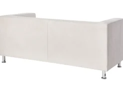 Clearance Sofa dla 3 osób FLORO Szenil Złamana biel Sofy Tapicerowane|Wszystkie Sofy