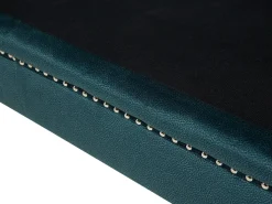 Sale Sofa dla 2 osób GAULA Welur Lazurowy Sofy Tapicerowane|Sofy Dwuosobowe