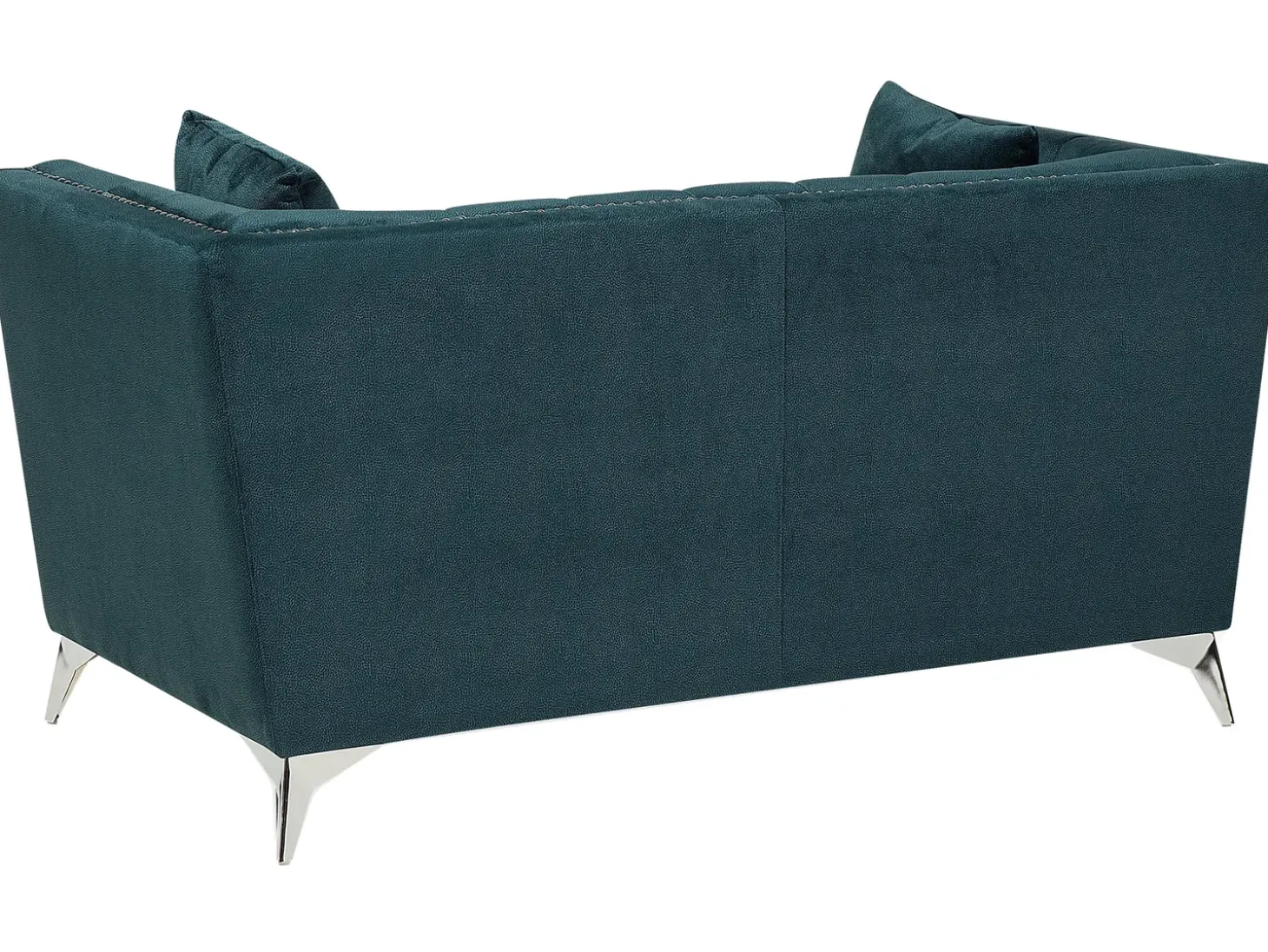 Sale Sofa dla 2 osób GAULA Welur Lazurowy Sofy Tapicerowane|Sofy Dwuosobowe