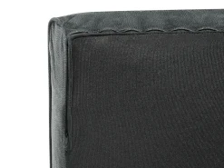 Outlet Sofa dla 3 osób GAULA Welur Szary Sofy Tapicerowane|Kolekcje Sof