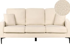 Hot Sofa dla 3 osób GAVLE Boucle Beżowy Sofy Tapicerowane|Wszystkie Sofy