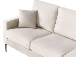 Outlet Sofa dla 3 osób GAVLE Jasnobeżowy Sofy Tapicerowane|Wszystkie Sofy