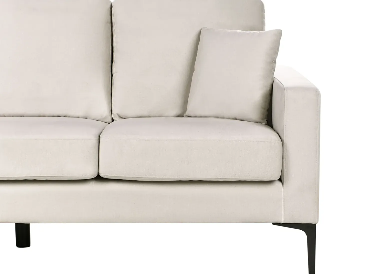 Outlet Sofa dla 3 osób GAVLE Jasnobeżowy Sofy Tapicerowane|Wszystkie Sofy