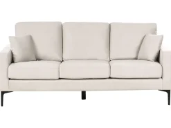 Outlet Sofa dla 3 osób GAVLE Jasnobeżowy Sofy Tapicerowane|Wszystkie Sofy