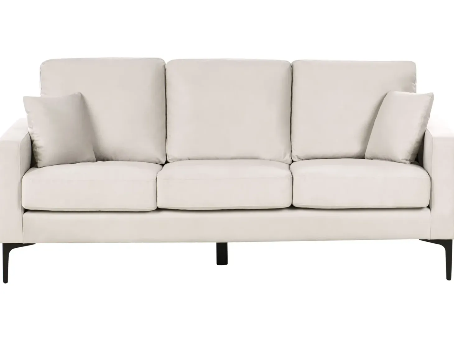 Outlet Sofa dla 3 osób GAVLE Jasnobeżowy Sofy Tapicerowane|Wszystkie Sofy