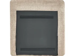 Outlet Sofa dla 2 osób GETA Beżowoszary Sofy Tapicerowane|Sofy Dwuosobowe