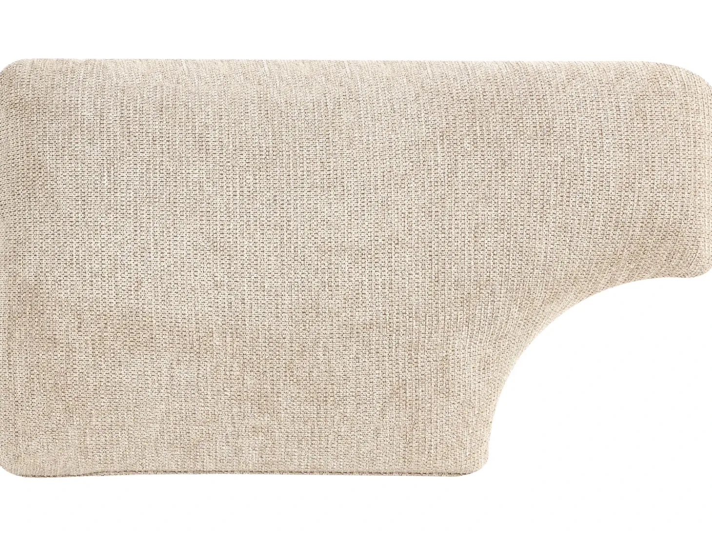 Outlet Sofa dla 2 osób GETA Beżowoszary Sofy Tapicerowane|Sofy Dwuosobowe
