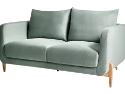 Online Sofa dla 2 osób GIMO Jasnozielony Sofy Tapicerowane|Sofy Dwuosobowe