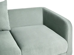 Online Sofa dla 2 osób GIMO Jasnozielony Sofy Tapicerowane|Sofy Dwuosobowe