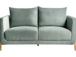 Online Sofa dla 2 osób GIMO Jasnozielony Sofy Tapicerowane|Sofy Dwuosobowe