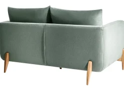Online Sofa dla 2 osób GIMO Jasnozielony Sofy Tapicerowane|Sofy Dwuosobowe