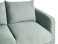 Online Sofa dla 2 osób GIMO Jasnozielony Sofy Tapicerowane|Sofy Dwuosobowe