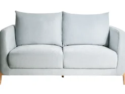 Online Sofa dla 2 osób GIMO Szenil Błękitny Sofy Tapicerowane|Sofy Dwuosobowe