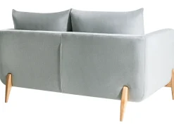 Online Sofa dla 2 osób GIMO Szenil Błękitny Sofy Tapicerowane|Sofy Dwuosobowe